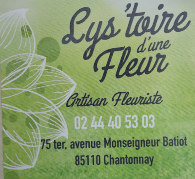 LYS&rsquo;TOIRE D&rsquo;UNE FLEUR